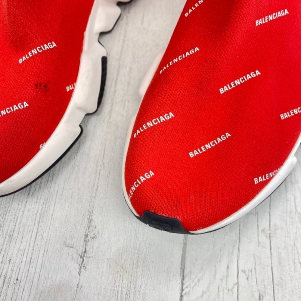 Balenciaga Colette x Balenciaga Speed Trainer Red sneaker - Picture 5 of 7